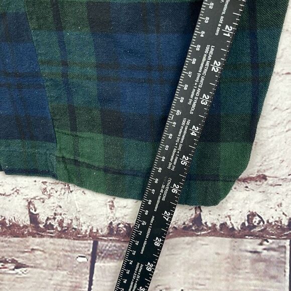 Polo Ralph Lauren Pants Mens XL Sleepwear Plaid Lounge Flannel Logo Green Blue - Picture 7 of 10